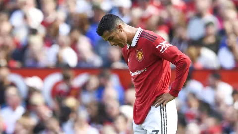 Cristiano Ronaldo, delantero del Manchester United