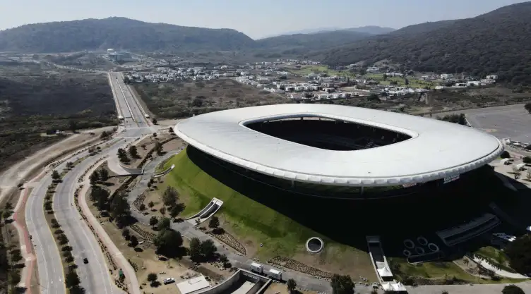Estadio Akron, sede del Mundial, en Guadalajara, Jalisco.