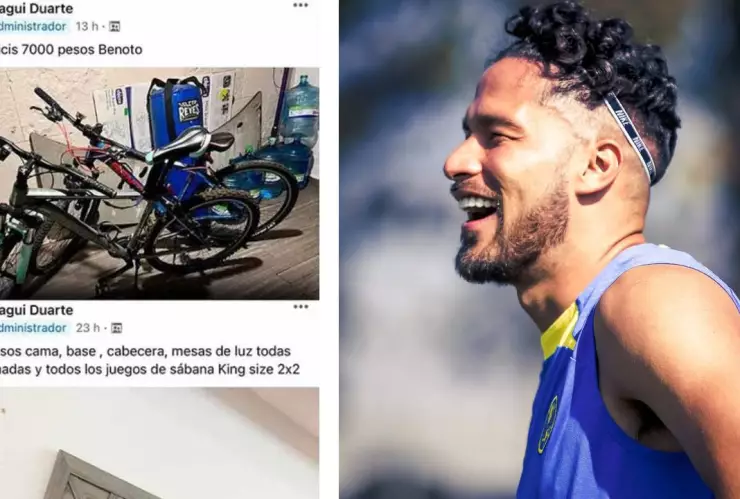 bruno valdez vende sus cosas en face tras salida del america