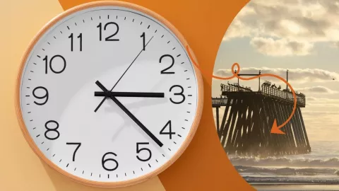 ¿Cuántos husos horarios tiene México en 2025 y cuál es el de Baja California?