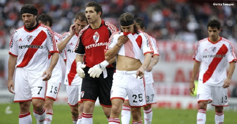 Desciende River Plate