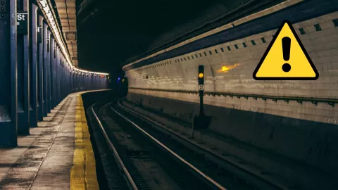 VIDEO ¡IMÁGENES FUERTES! Muere mujer al caer a las vías del metro en CDMX