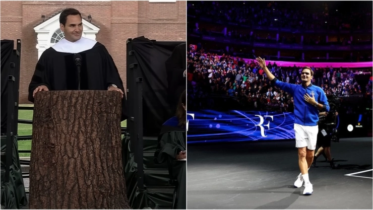 VIDEO_ ¡Vaya lección! El discurso de Roger Federer que conmovió a graduados universitarios