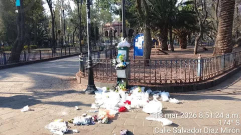 Alessandra Rojo de la Vega exhibe que vecinos la ensucian en solo 4 minutos