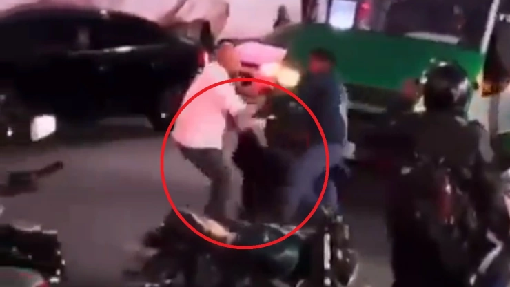 chofer golpea a mujer en santo domingo coyoacán cdmx video