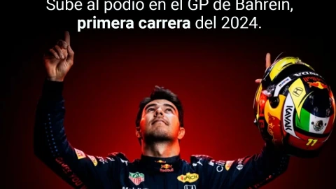 Checo Pérez sube a podio en la primera carrera de F1 del año: Gran Premio de Bahréin 2024