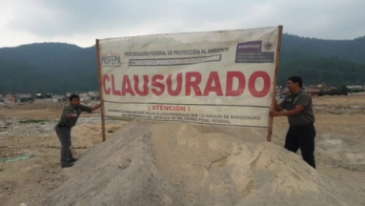 Clausuran predio por violaciones ambientales