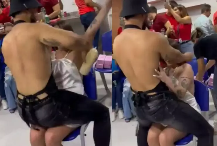 Video de jueza Vivian Polania disfrutando de show erótico en Palacio de Justicia de Cúcuta, Colombia