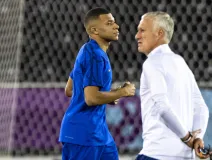 Mbappé y Deschamps