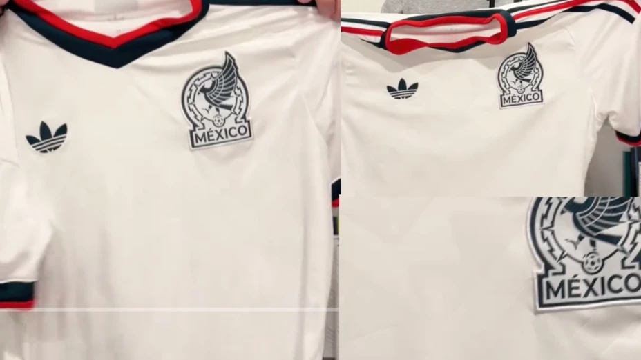 Playera visitante que usaría la Selección Mexicana para el Mundial 2026