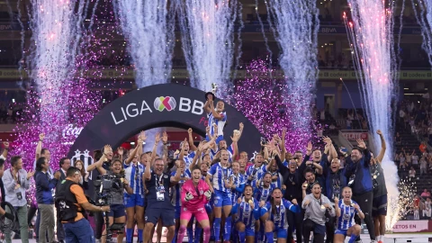 Rayadas celebra el t&iacute;tulo del Clausura 2024