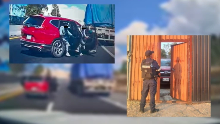 Sujetos intentaron asaltar a una familia en la carretera Texcoco-Calpulalpan.