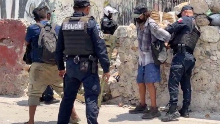 Riña con machete en Campeche deja un hombre herido y otro detenido