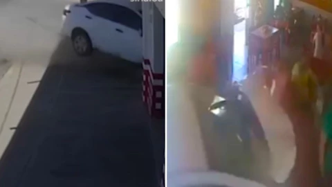 Accidente birriería colonia Ejidal Guasave