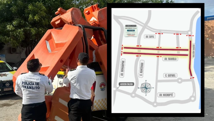 ¡Cuidado con el tráfico! Anuncian dispositivo vial por Villa Navideña en Cancún