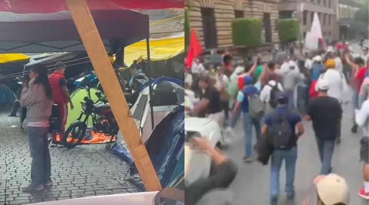 ¿Se suspenderán las marchas de la CNTE en la CDMX tras muerte de un integrante? Esto dijeron