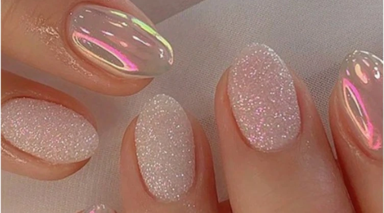 uñas acrílicas redondas