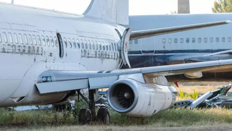 Avión se estrelló en Canadá
