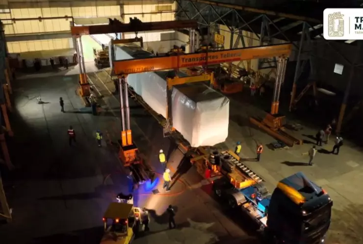 Primer convoy para el Tren Maya llegará el 8 de julio a Cancún