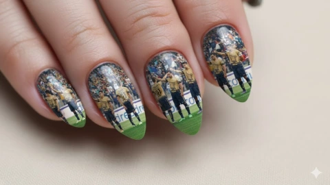 7 diseños de uñas inspiradas en Pumas UNAM: son hermosas y quedan en cortas o largas