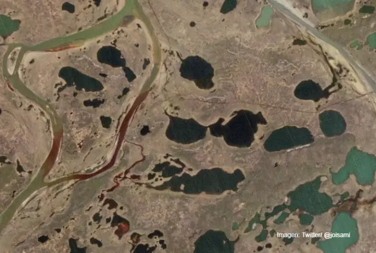 derrame diesel  rusia