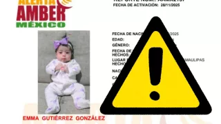 Todos los datos de la bebé de 5 meses que se encuentra desaparecida en Tamaulipas