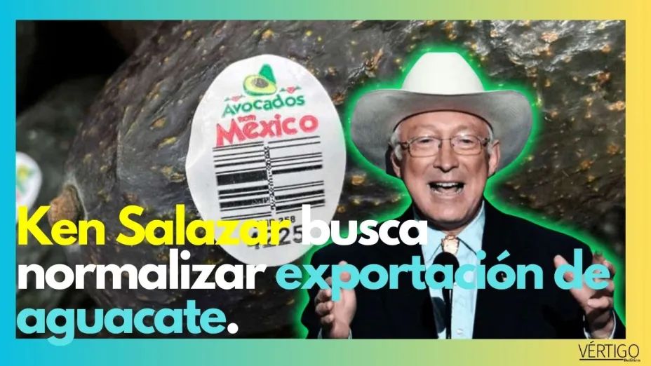 Ken Salazar, embajador de EU en México.