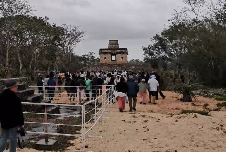 El clima IMPIDIÓ la presencia del Dios KIIN en Yucatán
