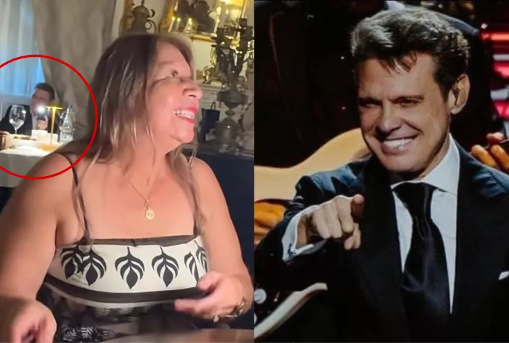 Celebran cumpleaños y Luis Miguel estaba la mesa de atrás restaurante de Mérida Yucatán