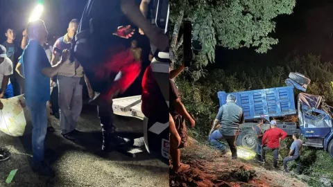 Volcadura de volteo en San Juan Chamula: chofer murió aplastado