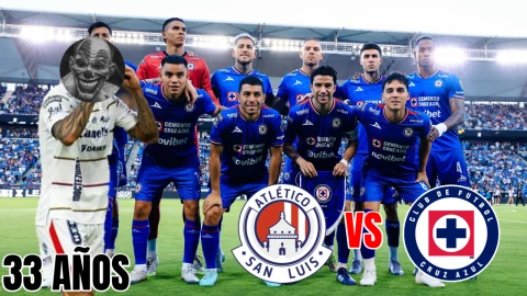 Tiene 33 años, llegó gratis a Atlético San Luis y ahora ya le mete miedo al Cruz Azul