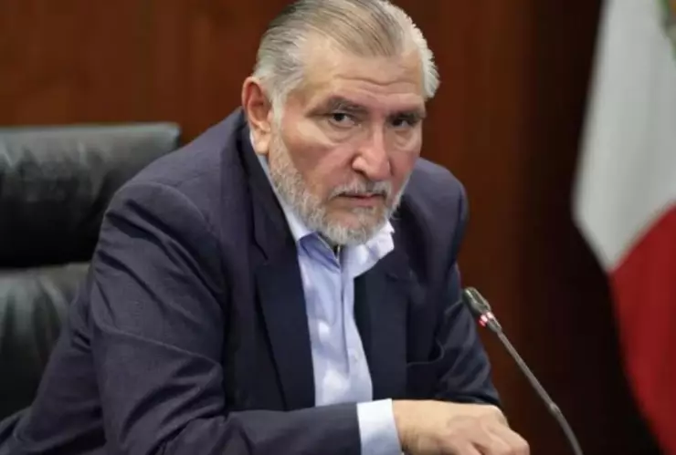 Adán Augusto en conferencia