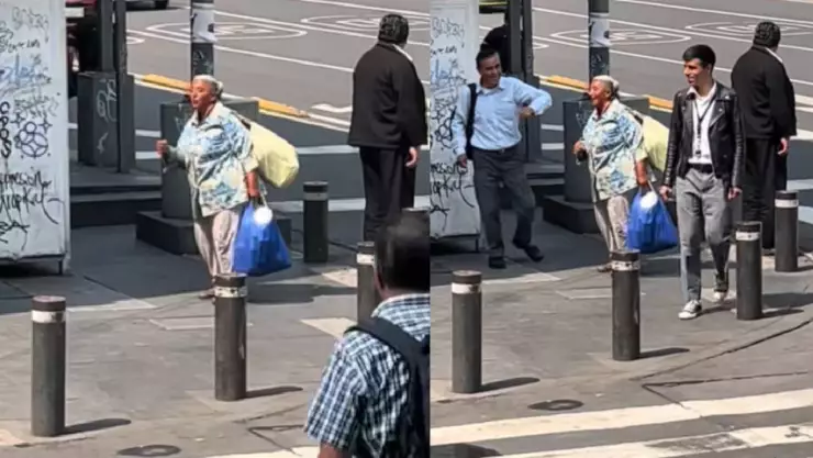¡Ellos entendieron la vibra! Se viralizan señora cantando y hombre bailando ‘Solo se vive una vez’
