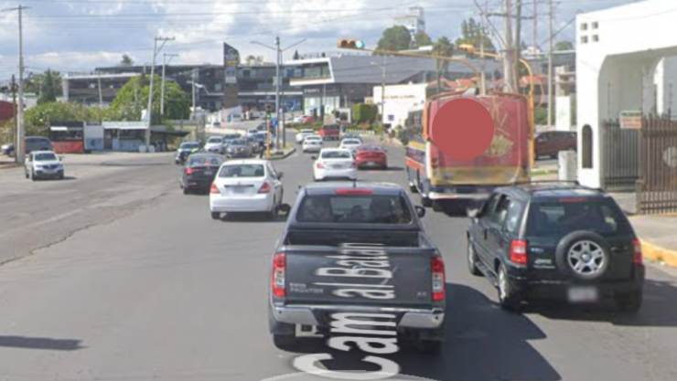 Reportan movilización en el Camino Al Batán en Puebla hoy jueves