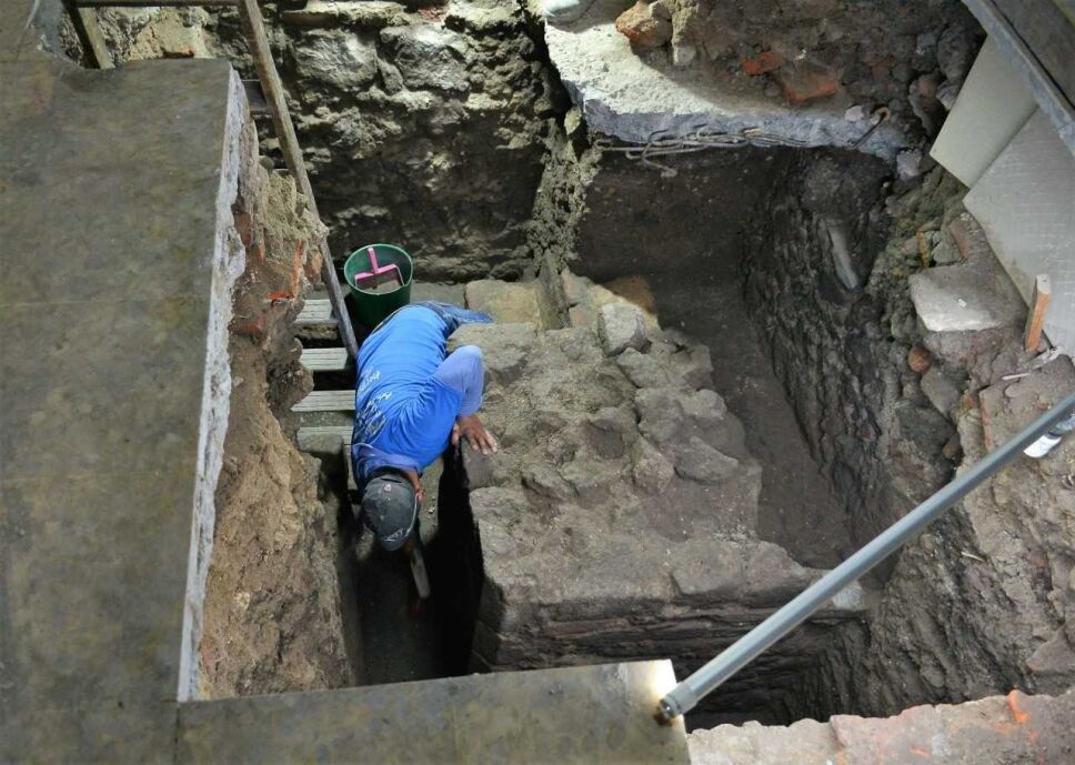 Descubren restos de una de las primeras casas españolas de México