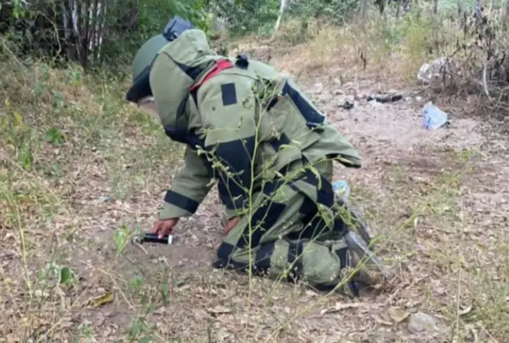 Aseguran explosivos en San Ignacio