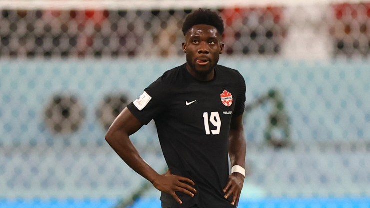 Alphonso Davies, jugador de Canadá