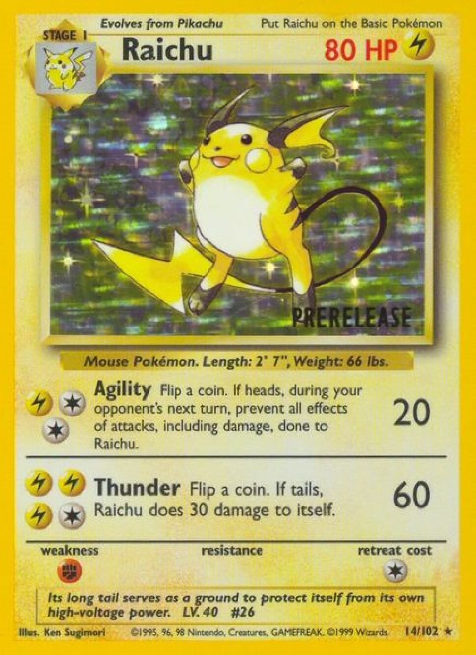 Raichu pre release