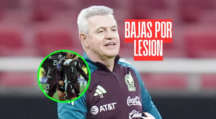 Sufre Javier Aguirre: las 7 bajas que tendrá la Selección Mexicana por lesión de jugadores
