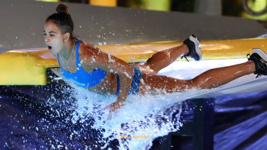 Liliana no dej贸 de luchar por su equipo.