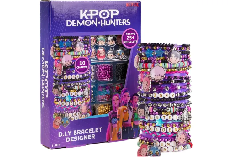 Set para hacer brazaletes de Kpop Demon Hunters
