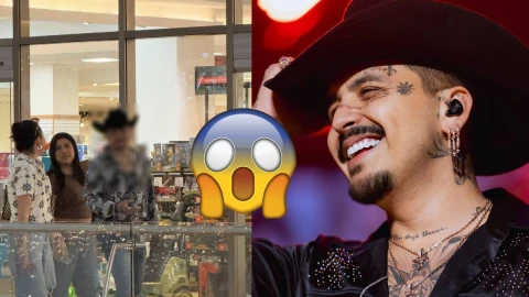 ¿Christian Nodal captado en plaza comercial de MÉRIDA?, esto se sabe