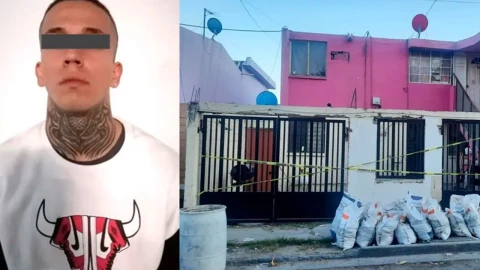 ¡Con bat y cuchillo! Hombre amenaza a su novia para que no lo deje