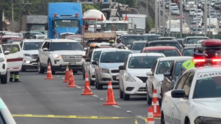 Accidente paso exprés