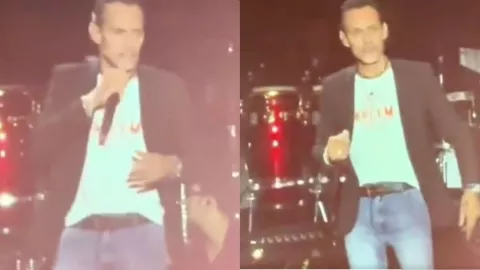 Lanzan botellazo a Marc Anthony en pleno concierto VIDEO.jpg