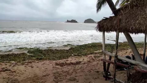 El SMN informó que Enrique se degradó a baja presión la tarde de este miércoles.