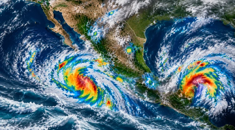Ondas Tropicales 37 y 38 golpean a México: Protección Civil alerta a estos estados por lluvias intensas y mar de fondo