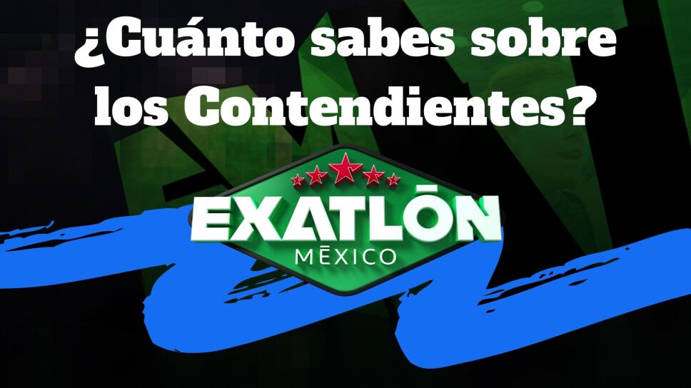 ¿Cuanto sabes sobre los contendientes?