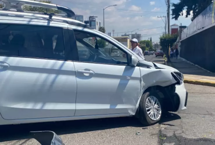 accidente 7 sur y 45 poniente