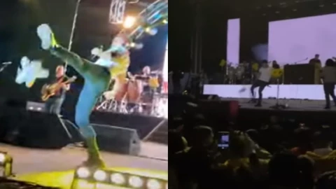 José Madero patea peluche Dr. Simi